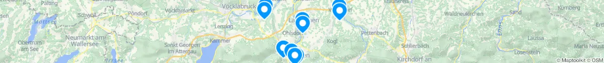 Map view for Pharmacies emergency services nearby Laakirchen (Gmunden, Oberösterreich)